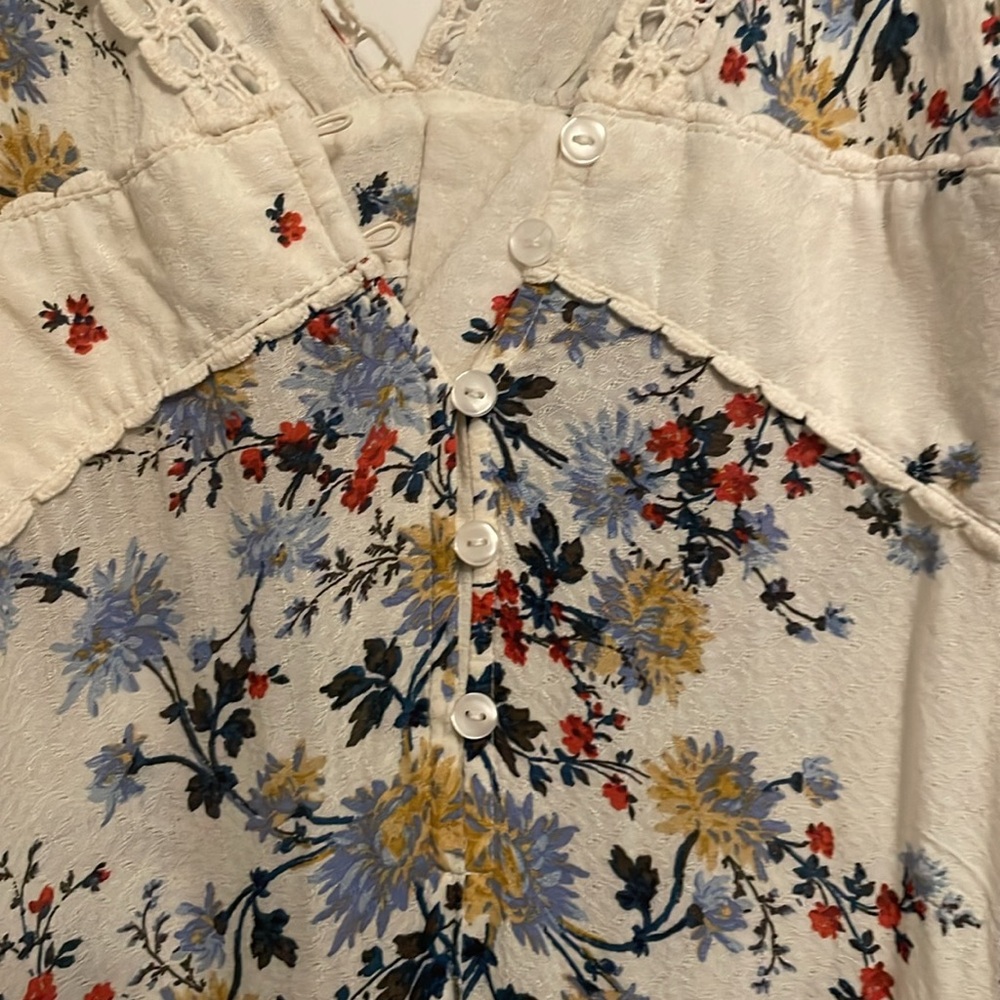 Free people floral midi dress - Picture 4 of 8